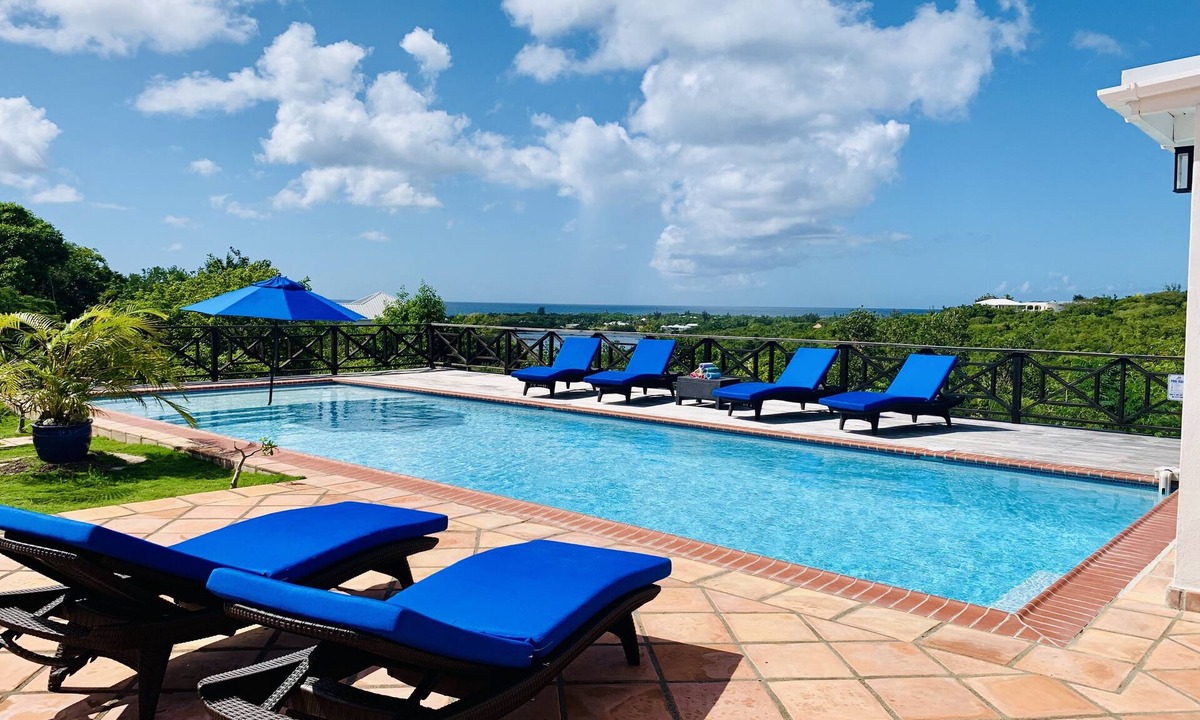 Les Terres Basses Villa | Breathtaking 3 Bed Luxury Oceanview Villa, Private Pool-Gated Enclave Near Beach