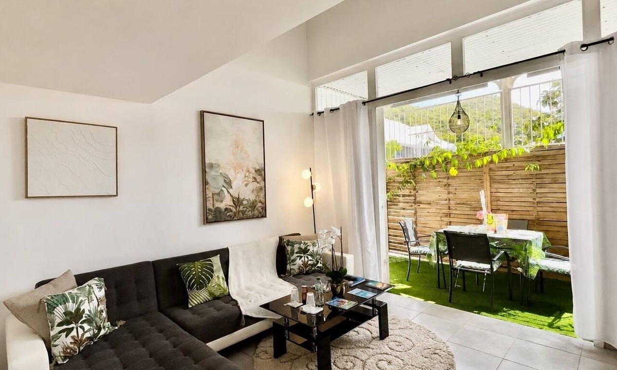 Concordia Condo | Lovely & Cozy 1-Bedroom Loft with AC & Tropical Patio, 5 Minutes from Marigot
