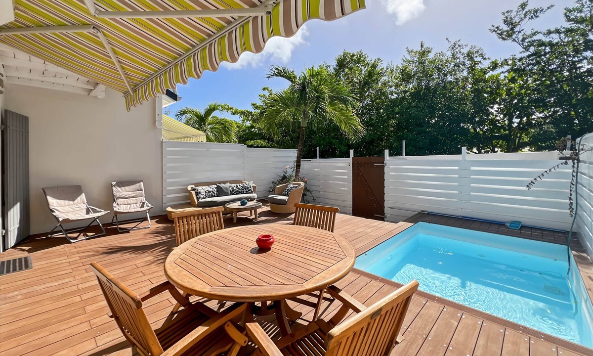 French Cul de Sac Apartment | Mango Rouge, 2 bdr and private pool