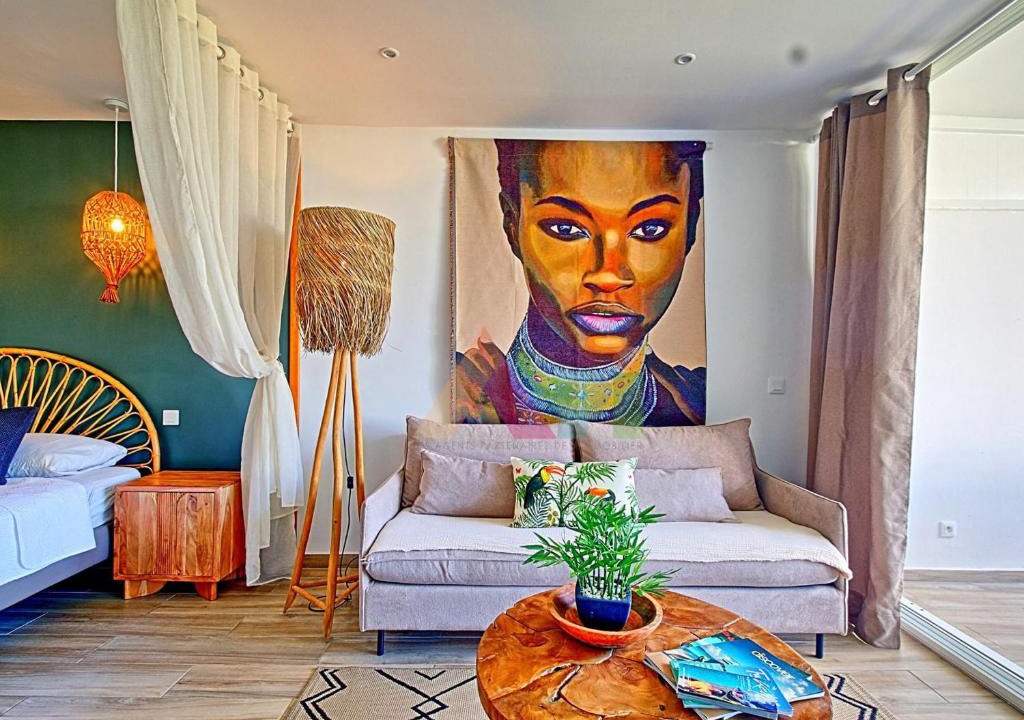 Anse Marcel Apartment | Studio à Anse Marcel, plage, climatisation, parking - FR-1-734-47