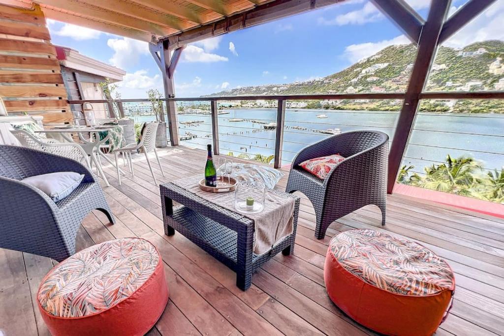 Oyster Pond Apartment | The View, Pool, Sea View, Oyster Pond Balconies