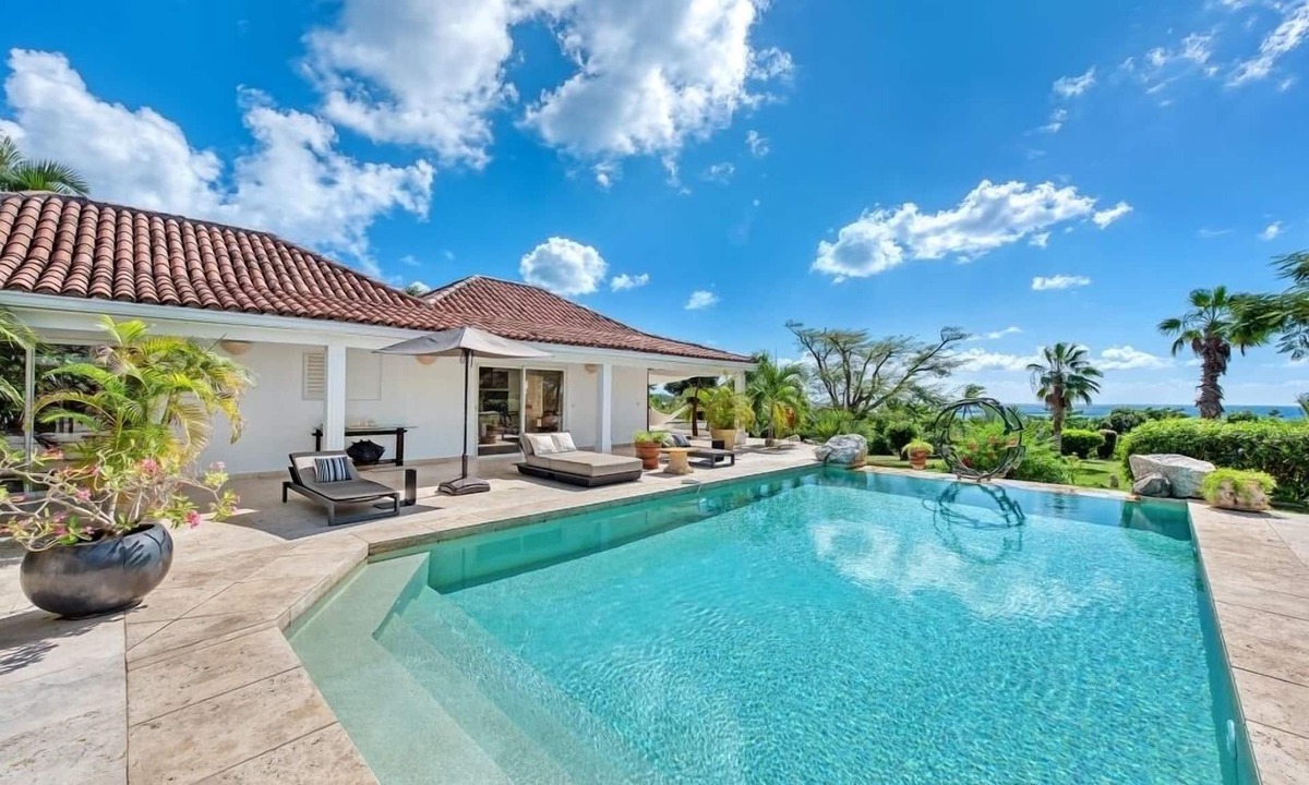 Les Terres Basses Villa | Villa La Pinta | Near Ocean - Located in Wonderful Terres Basses with Private Pool