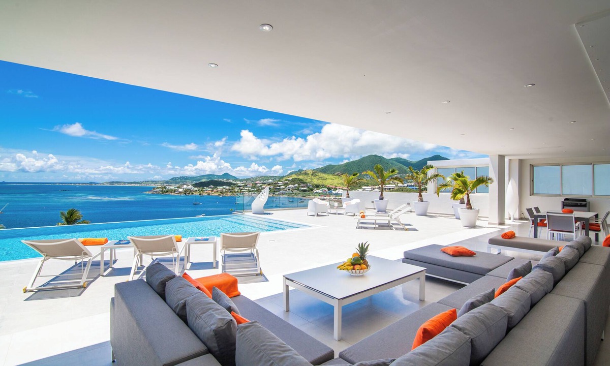 Cul de Sac Villa | Villa Magnolia Forever vue mer Exceptionnelle Face à Saint Barthelemy