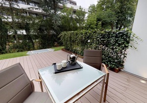 Luxury apartment 0.14 with terrace & parking space - close to the beach in Timmendorfer Strand in Timmendorfer Strand