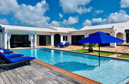 Les Terres Basses Villa | Breathtaking 3 Bed Luxury Oceanview Villa, Private Pool-Gated Enclave Near Beach