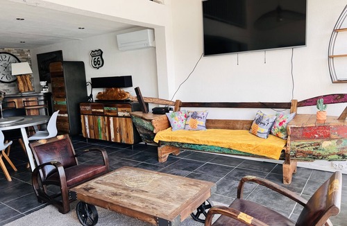 Orient Bay Apartment | Duplex Aloe Vera overlooking Saint Barthélemy and the beach of Orient Bay