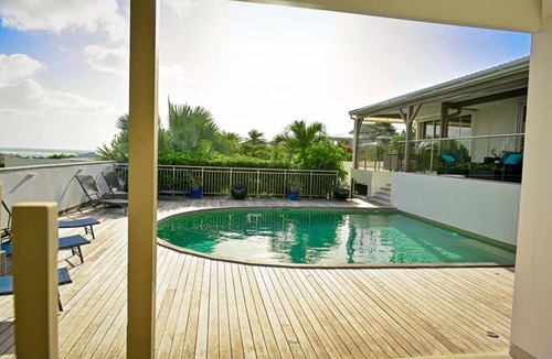 Orient Bay Villa | Green Cay Villa - Top spot, pool, seaview, 4 Bedrooms & 4 Bathrooms