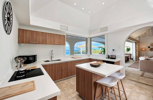 Grand Case Villa | Happy Bay Classic French Creole Villa Stunning Views