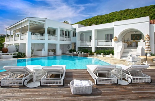 Les Terres Basses Villa | L'Oasis - Beachfront Villa w/Chef, Terres Basses