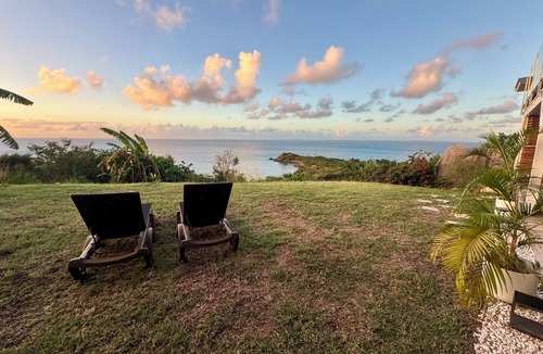 Grand Case Apartment | Panoramic sea view - Jacuzzi - Sunset - Happy Bay & Friar's Bay