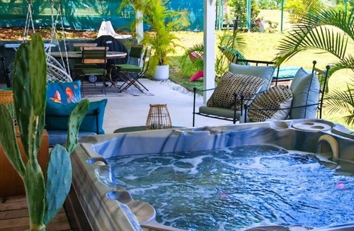 Grand Case Apartment | Panoramic sea view - Jacuzzi - Sunset - Happy Bay & Friar's Bay