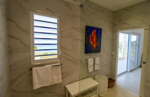 Grand Case Villa | Stunning 4 bedrooms Villa with panoramic caribbean sea views. Fitness room