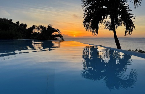 Grand Case Villa | Stunning 4 bedrooms Villa with panoramic caribbean sea views. Fitness room
