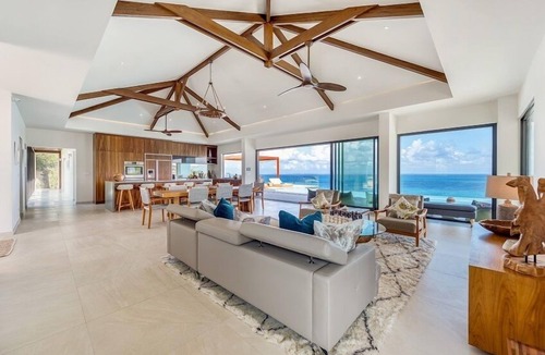 Les Terres Basses Villa | Villa Amandara -5% CHRISTMAS | Ocean View - Located in Beautiful Terres Basses with Private Pool
