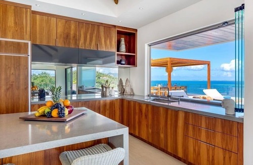 Les Terres Basses Villa | Villa Amandara -5% CHRISTMAS | Ocean View - Located in Beautiful Terres Basses with Private Pool