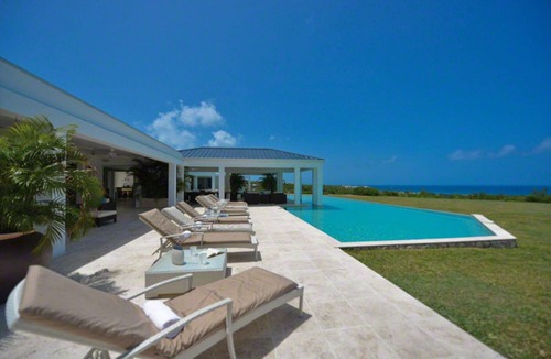Les Terres Basses Villa | Villa Ambiance - Luxury Ocean View Villa with 4 bedrooms - wonderful pool & view