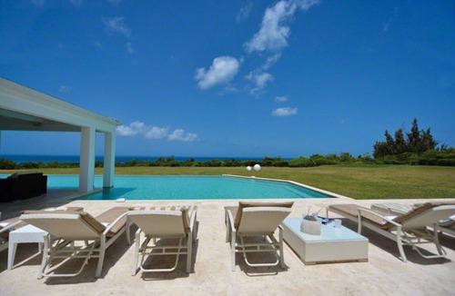Les Terres Basses Villa | Villa Ambiance - Luxury Ocean View Villa with 4 bedrooms - wonderful pool & view