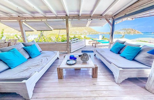 Cul de Sac Villa | Villa Ancre Bleue, magnifique vue sur Ilet Pinel
