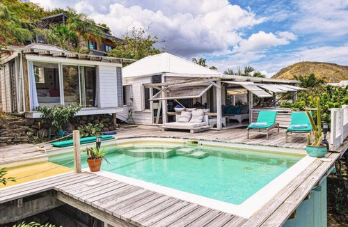 Cul de Sac Villa | Villa Ancre Bleue, magnifique vue sur Ilet Pinel
