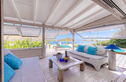 Cul de Sac Villa | Villa Ancre Bleue, magnifique vue sur Ilet Pinel