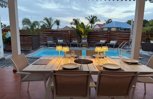 Orient Bay Villa | Villa in the heart of Orient Bay. Beach and restaurants: 3–4 minutes on foot