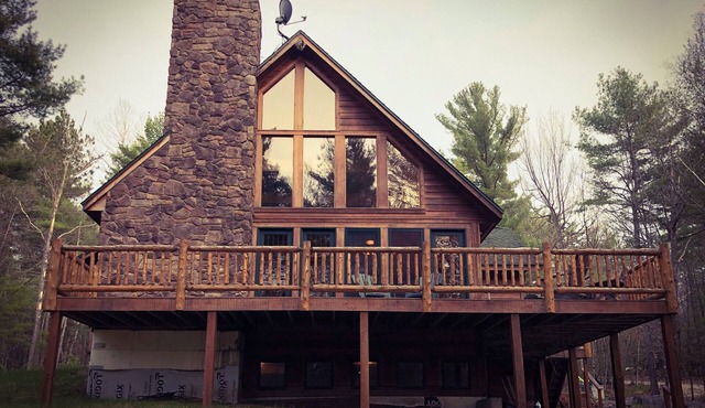 Adirondack Style Ski Chalet in Jay