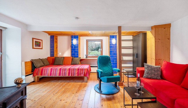 Apartment 'Ferienwohnung Karleidoskope' with Private Terrace, Private Garden and Wi-Fi in Buhlenberg