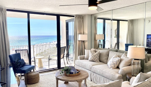 Beachfront Oasis -2 Bedroom, 2 Bath Family Friendly PCB Condo, Dunes of Panama in Panama City Beach