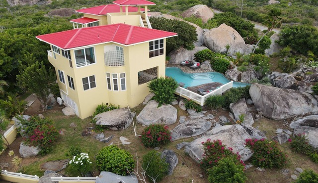 Bigger Splash Villa: private with pool and concierge in unspoiled Virgin Gorda in The Baths