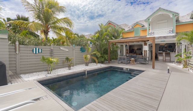 Chic Villa - Pool - Orient Bay, 150 meters from the beach! in saint martin