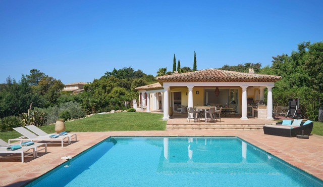 Divine Grimaud Villa with Spectacular Views & Private Pool in Grimaud