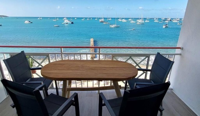 Duplex moderne vue mer des caraibes