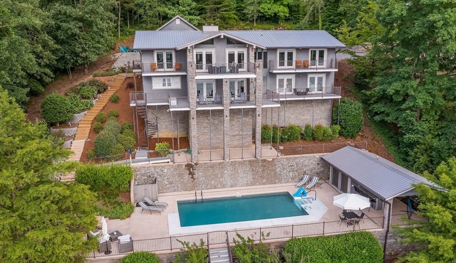 Expansive Retreat with Heated Pool & Gorgeous Views in Cullman