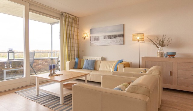 Luxurious vacation apartments right by the sea on the most beautiful beach in North Holland in Callantsoog