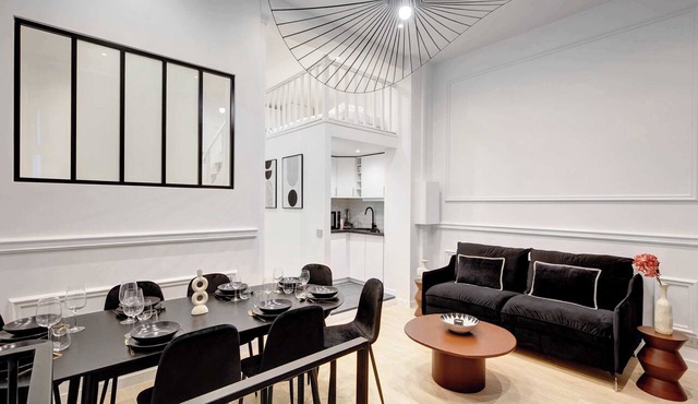 Luxury Paris Duplex 2BDR/6P - Bath & Billard in Paris