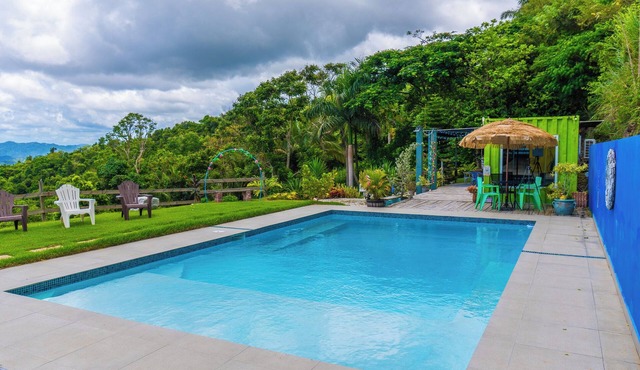 Panoramic Views, Pool, A/C and Spectacular Rooftop in Gurabo in Gurabo