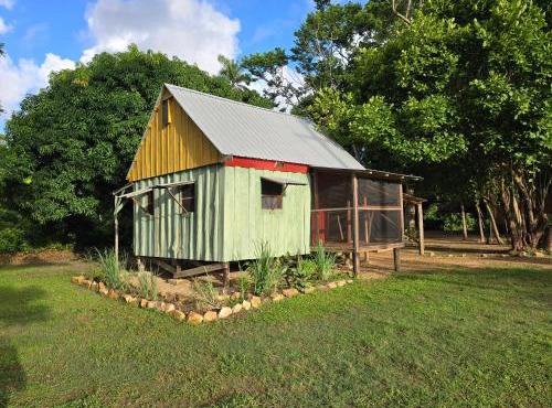 Rustic Cabin at Freshwater Creek Cabanas in Commerce Bight Village