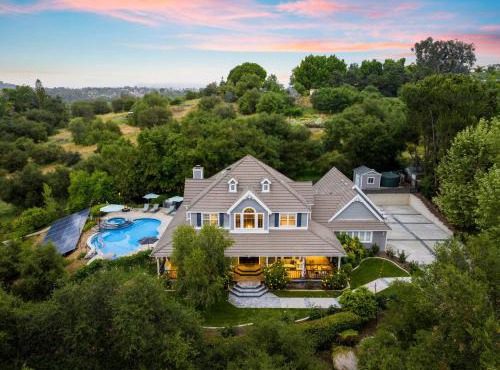 Sprawling Escondido Estate Garden Pool Games ADU's in Escondido