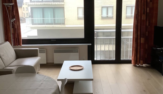 Sun-oriented studio Sint-Idesbald with beautiful sea view in Koksijde