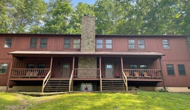The Bunkhouse sleeps 40 in Spruce Pine