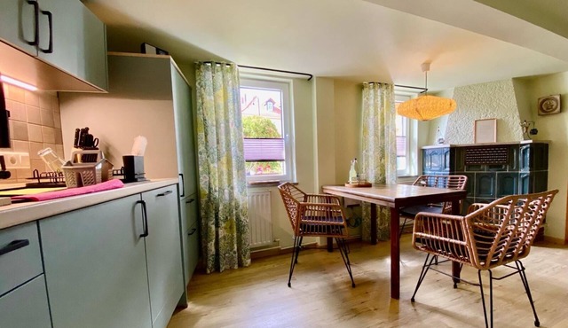 Vacation home "Schlupfwinkel", free parking, fully equipped in Ilmenau