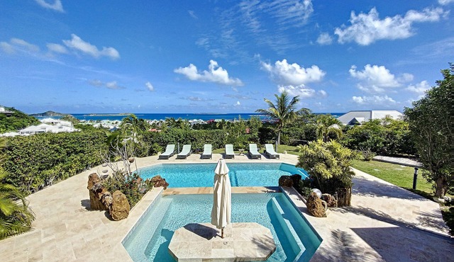 Villa Allamanda sublime view, heated jacuzzi