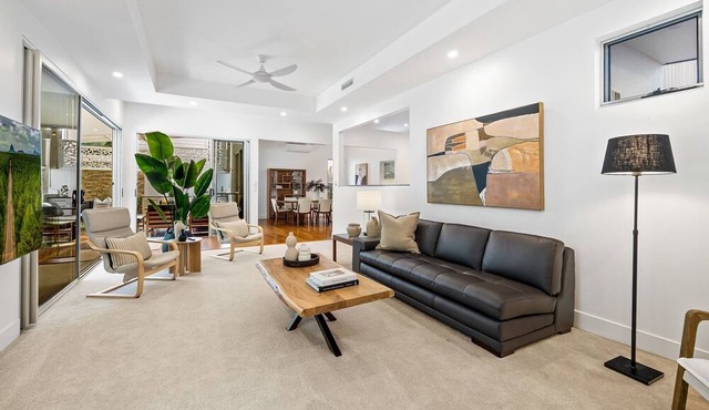 Spacious 3-Bed Home with Patio Near Beach in Alexandra Headland